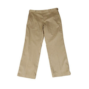 Nike Chino Golf Pants Khaki Dri Fit Performance Pockets Tan Beige Men 34 x 30